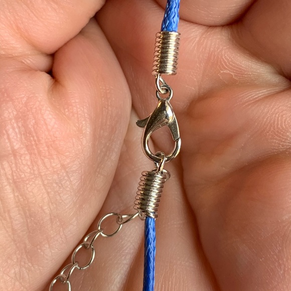 Vintage Sterling Silver Enameled Iberian Necklace - Picture 5 of 9